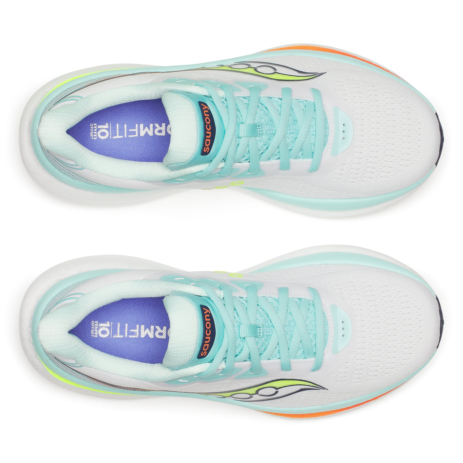 ホワイト／アクア