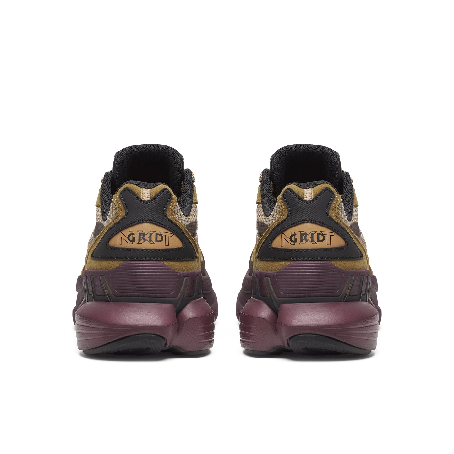 ライトブラウン／ワイン