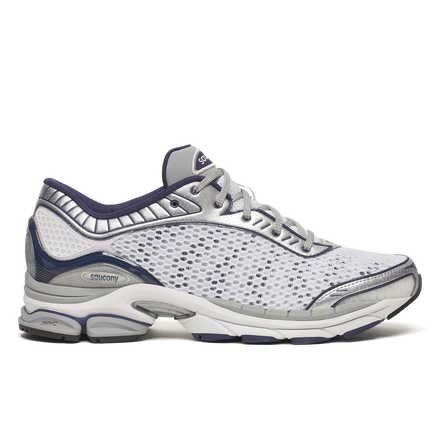 シルバー／ネイビー