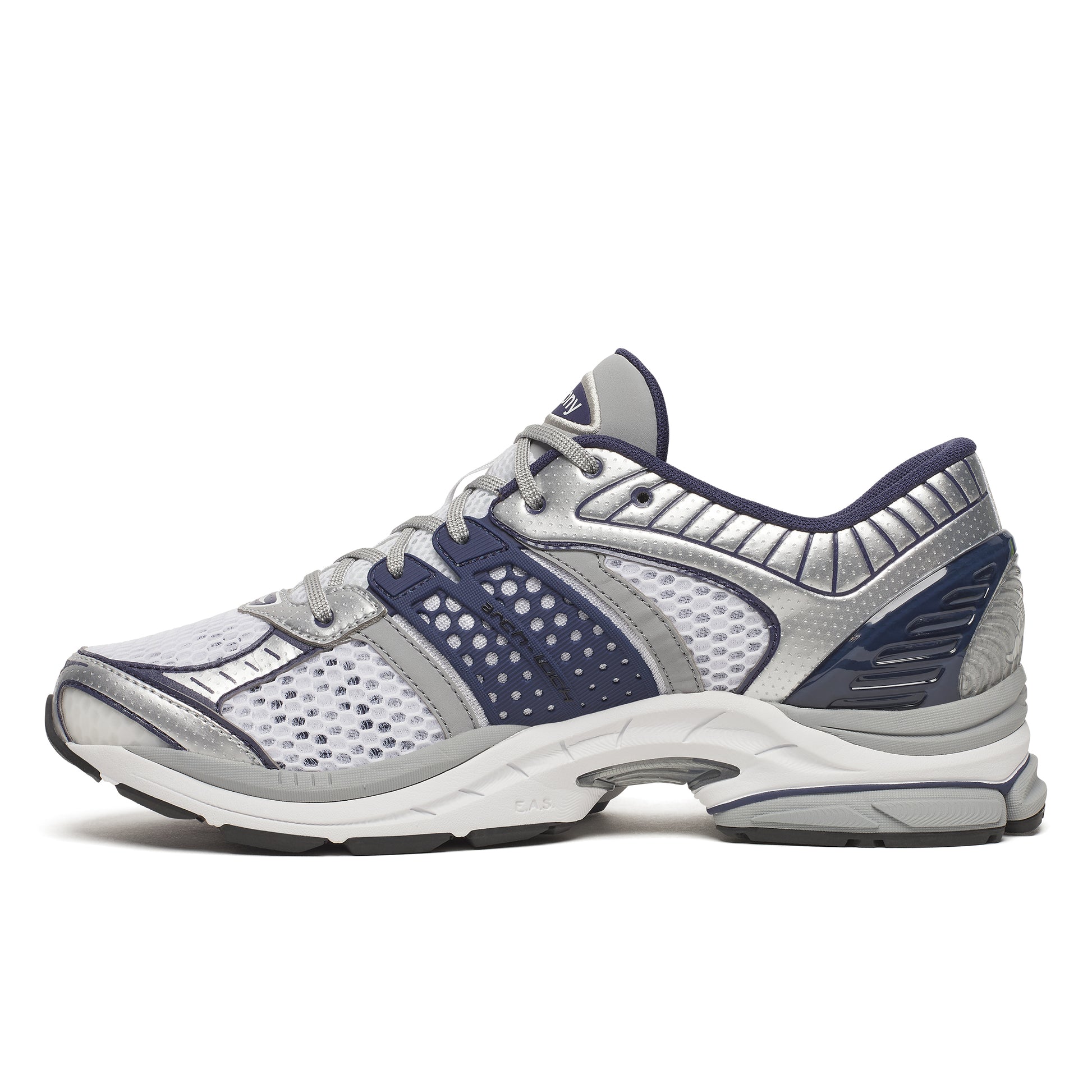 シルバー／ネイビー