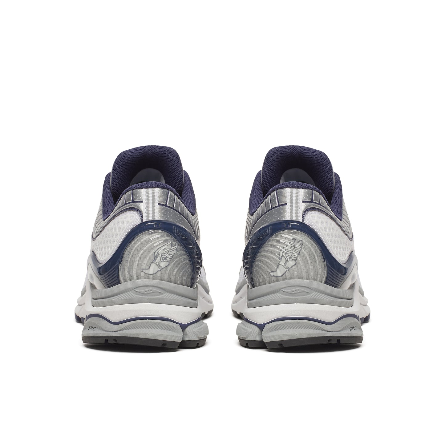 シルバー／ネイビー