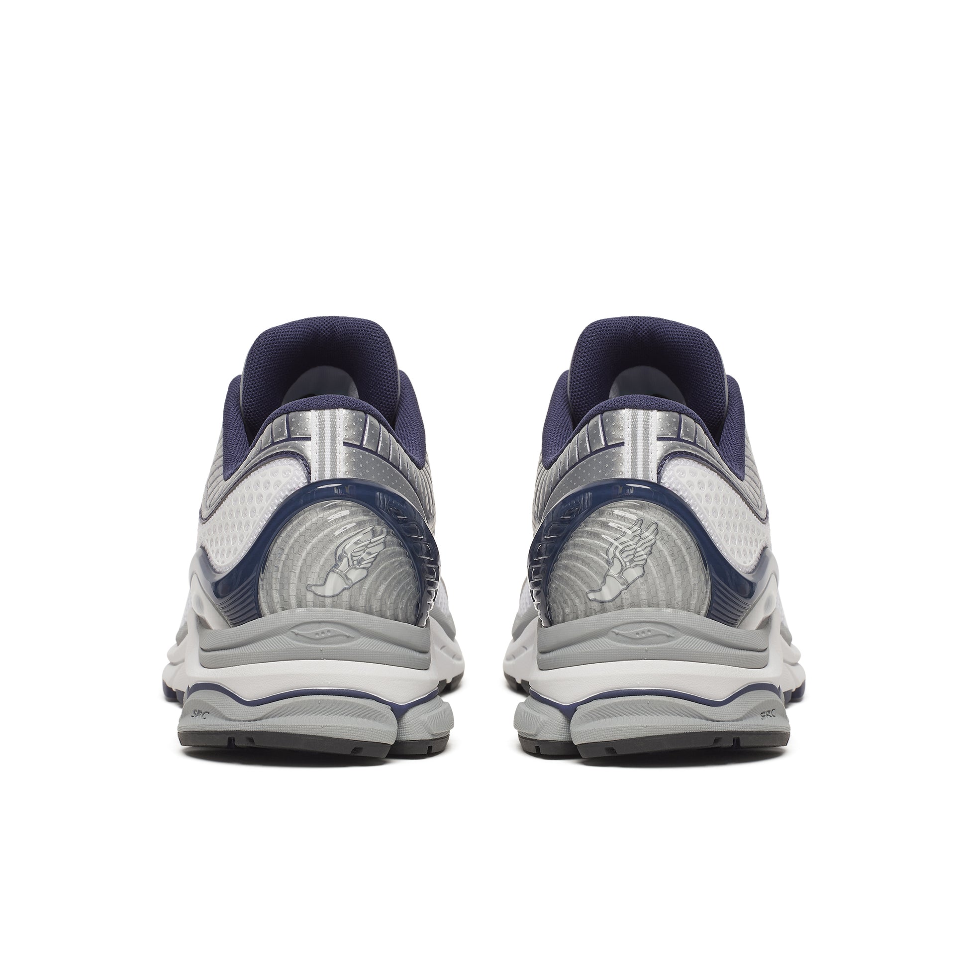 シルバー／ネイビー