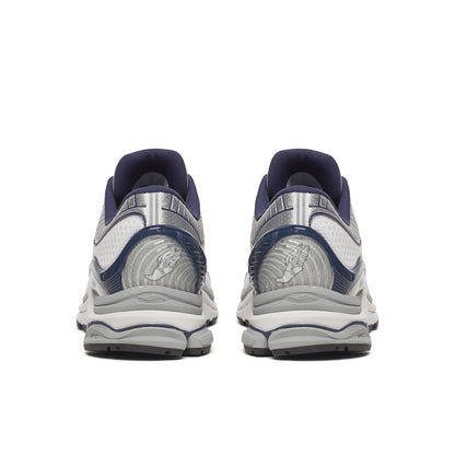 シルバー／ネイビー