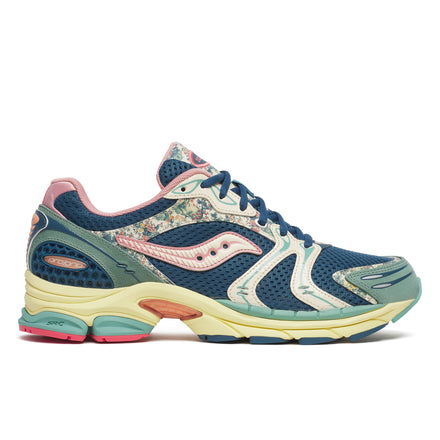 ブルー／ベージュ