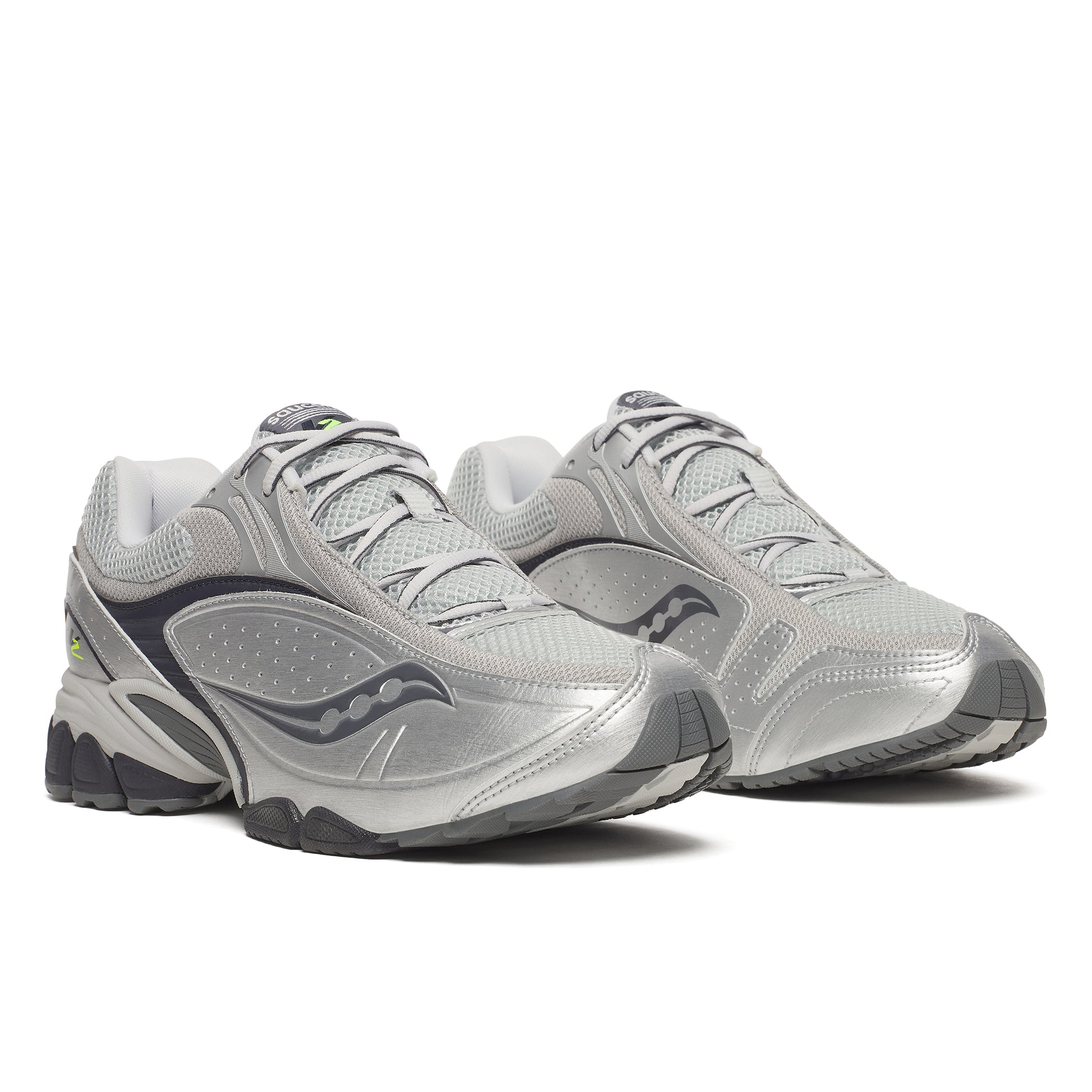 シルバー／ネイビー