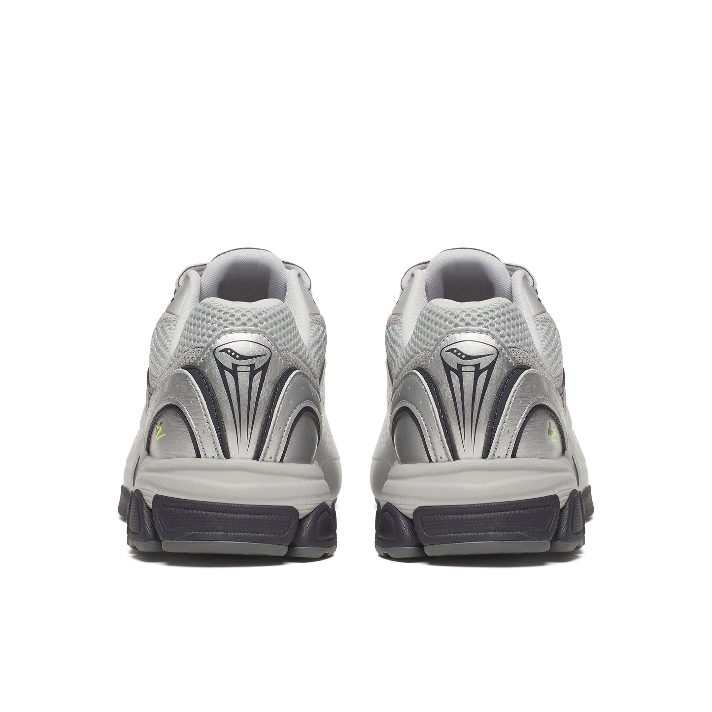 シルバー／ネイビー